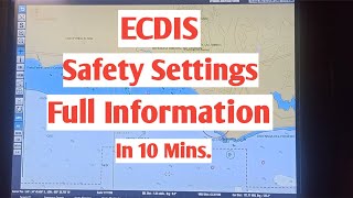 ECDIS Safety Setting as per Requirements ECDIS Safety Depth for Second Officer and Third Officer [upl. by Emmet]