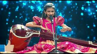 Dnyaneshwari Gadge Saregamapa ltl champ 3rd performance Albela sajan ayo ri [upl. by Aligna719]