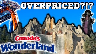 Canadas Wonderland EXTREMELY Overpriced [upl. by Nady574]