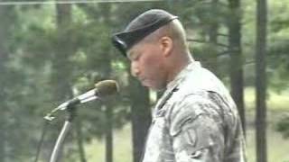 LTC Randolph C White Jr Delivers Infantry Graduation Speec [upl. by Forrester]