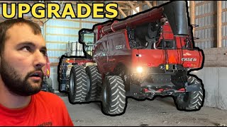 UPGRADES to the NEW 7150 COMBINE [upl. by Eelirol]