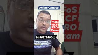 Live online classes for IFoS ACF and FRO Exam ifos upsc PSC pcs [upl. by Kaitlyn459]