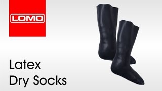 Latex Calf Fitting Dry Socks Drysuit Wetsuit [upl. by Blanchette]