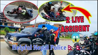 2 Live Accident  Sindhuli Ride  ProRidersDhulikhel part 1 [upl. by Elva]