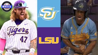 Southern vs 18 LSU Highlights  2024 College Baseball Highlights [upl. by Enidaj338]