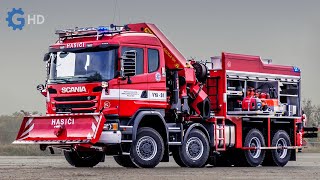 The Worlds Most Advanced Fire Trucks you have to see ▶ Tatra TITAN Tunnel fire truck [upl. by Maffa]