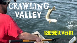 Crawling Valley Reservoir Pike and Walleye Fishing [upl. by Norty]