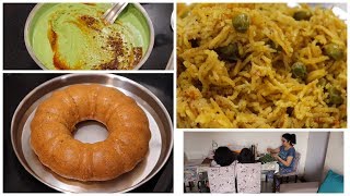 WINTER SPECIAL DINNER  Aloo Matar Pulao  Tahari  Bathua Raita  Tutti Frutti Cake [upl. by Nivan]