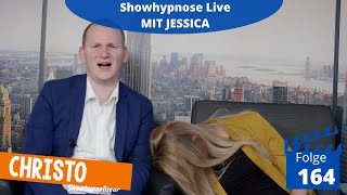 Christo hypnotisiert  Showhypnose Folge 164 mit Jessica [upl. by Acebber]