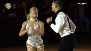 Jefferson y Adrianita Colombia Professional Salsa Cabaret Final Round World Salsa Summit 2017 [upl. by Wohlen715]