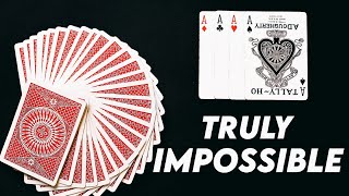 LEARN THIS IMPOSSIBLE FOUR ACES CARD CHANGE TRICK THAT CAN FOOL ANYONE [upl. by Clellan]