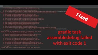 fix flutter error  gradle task assembledebug failed with exit code 1 [upl. by Ylehsa]