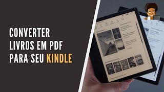 Como converter LIVROS em PDF para o KINDLE [upl. by Enrica]