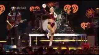 Miley Cyrus Z100 Jingle Ball Madison Square Garden 12132013 [upl. by Norvol]