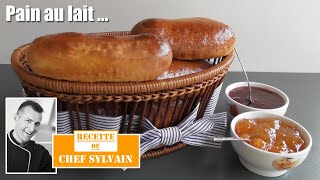 Pain au lait  Recette par Chef Sylvain [upl. by Aehcim]