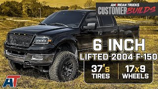 6quot Lifted 2004 F150 with Black Rhino Wheels amp 37quot Tires  AmericanTrucks Customer Builds [upl. by Raven]