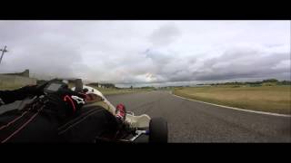 Sebastien Cam embarquee Ancenis Rotax MAX [upl. by Irrok]