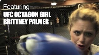 Kenny Florian amp Brittney Palmer  Funny Mixed Martial Arts Fight Tips [upl. by Oznofla]