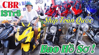 Nhiều Moto CB150  CB300  R15  GSX  CBR Có 13Tr5 Cùng SH Nam 125  SH150 Bao Hồ Sơ Tại Hùng Hồng [upl. by Giannini]