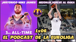 EL PODCAST DE LA EUROLIGA 1X06 MIKE JAMES HACE HISTORIA Y LOS EQUIPOS ESPAÑOLES INTRATABLES [upl. by Shaddock205]