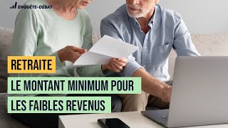 Retraite  le montant minimum pour les faibles revenus [upl. by Ambler]