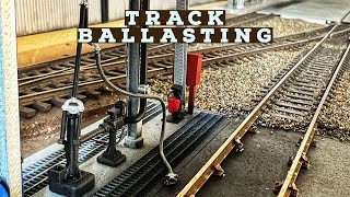 How To Ballast Your Track On The Modular Layout Ep 9 [upl. by Bunde]