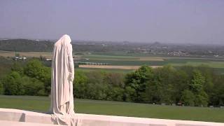 Canadian War Cemetery Vimy Ridge France  Cimetière Canadien Crête de Vimy [upl. by Ydieh]