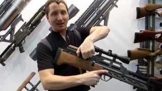 Evanix Max ML Bullpup Air Rifle  IWA 2014 [upl. by Dwan339]