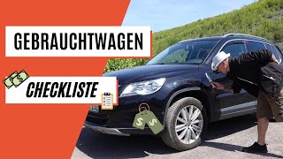 Auto gebraucht kaufen  DARAUF musst Du achten [upl. by Ailimaj]