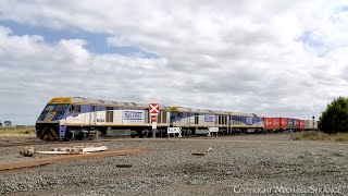 7922V SCT  SBR  WCL Container Train With EL Class Locomotives 2692024  PoathTV Railways [upl. by Dougie]