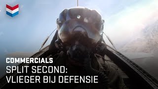 Split second Vlieger bij Defensie  Defensie commercial [upl. by Leff986]