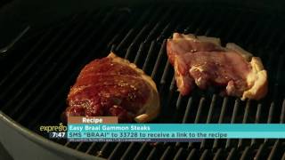 Braai Friday Easy Braai Gammon Steaks [upl. by Isleana]