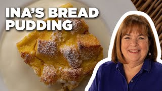 Barefoot Contessas Vanilla Brioche Bread Pudding  Cook Like a Pro  Food Network [upl. by Zsuedat]