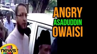 Angry Asaduddin Owaisi Vs Home Minister  Unseen Video Footage  Mango News [upl. by Zennie]