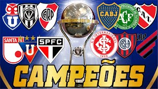 TODOS OS CAMPEÕES DA COPA SULAMERICANA [upl. by Amadus]