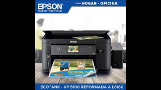 impresora epson xp5100 overview vista rapida [upl. by Hollie389]