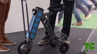 The UrbE Scooter  CES 2014 [upl. by Gwendolyn]