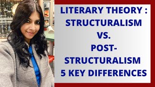 Structuralism and PostStructuralism 5 Key Differences  Literary Theory [upl. by Eppie]