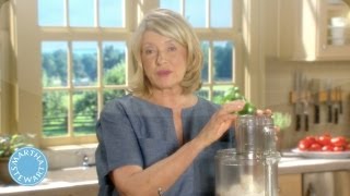 How to Make Pasta Dough with a Food Processor  Martha Stewarts Cooking School [upl. by Nigam326]