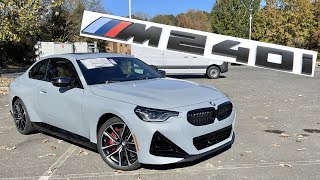 2024 BMW M240i xDrive POV Start Up Test Drive Walkaround and Review [upl. by Atsirc905]