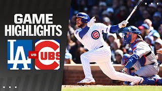 Dodgers vs Cubs Game Highlights 4524  MLB Highlights [upl. by Odnanreh184]