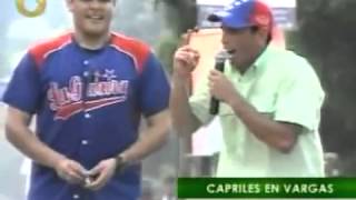 Capriles Radonski inicia cierra de campaña en Vargas [upl. by Kidd592]