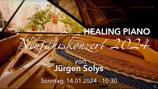 HEALING PIANO Neujahrskonzert 2024 New Years Concert 2024 with 2 Solfeggio Frequencies 396528 Hz [upl. by Eanaj901]