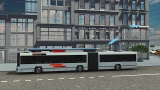 Point de charge trolleybus [upl. by Prakash]