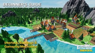 Settlement Survival Beta  Beginners Guide [upl. by Clellan646]