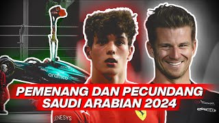 DEBUT MANIS OLIVER BEARMAN PEMENANG DAN PECUNDANG GP SAUDI ARABIA 2024 [upl. by Blanche753]