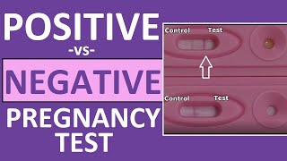 Pregnancy Test Positive vs Negative Results Time Lapse [upl. by Andria]