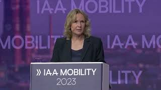 Die Zukunft der Automobilwirtschaft  Conference  Main Stage  IAA MOBILITY 2023 [upl. by Pedersen]