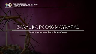 Banal Ka Poong Maykapal Misa Pasyon  Minus One [upl. by Alek]