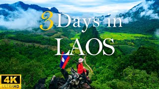 How to Spend 3 Days in LAOS  Travel Itinerary [upl. by Peggie]